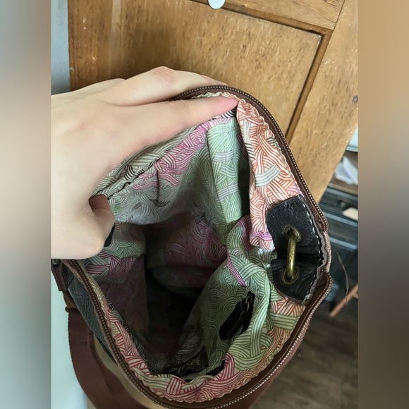 The Sak Laurel Crossbody Dark Brown Leather - Picture 6 of 8